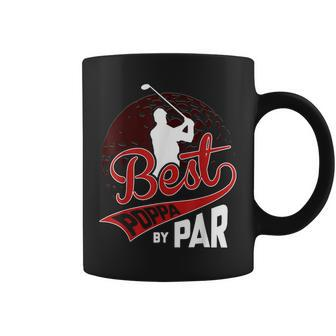 Best Poppa By Par Golf Lover Sports Funny Fathers Day Gifts Gift For Mens Coffee Mug | Mazezy