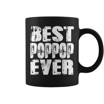 Best Poppop Ever | Funny Grandpa Gift Papa Gift Fathers Day Gift For Mens Coffee Mug | Mazezy