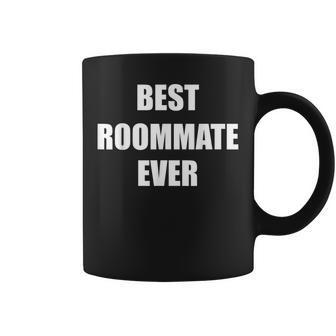 Best Roommate Ever Simple Block Style Coffee Mug - Seseable