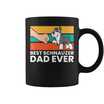 Best Schnauzer Dad Ever Mini Schnauzer Dad Coffee Mug - Thegiftio UK