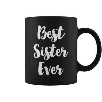 Best Sister Ever Cute Gift Christmas Coffee Mug - Seseable
