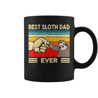Best Sloth Dad Ever T Funny Sloth Daddy Father Day Gift Coffee Mug - Seseable