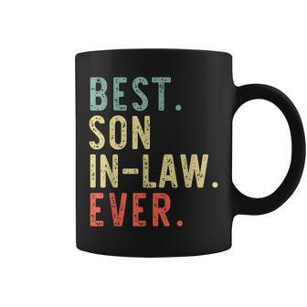 Best Soninlaw Ever Cool Funny Vintage Gift Christmas Coffee Mug - Seseable