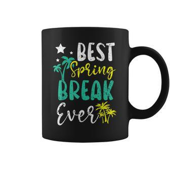 Best Spring Break Ever Summer Vacation Beach Coffee Mug - Seseable