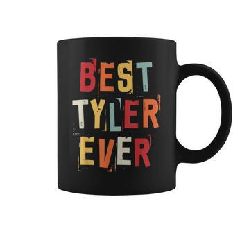 Best Tyler Ever Popular Retro Birth Names Tyler Costume Coffee Mug - Seseable