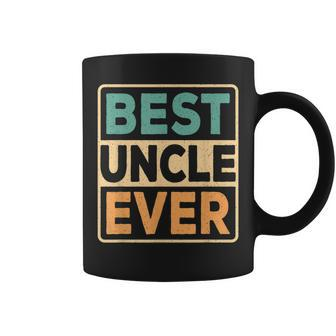Best Uncle Ever Funny Retro Coffee Mug - Seseable