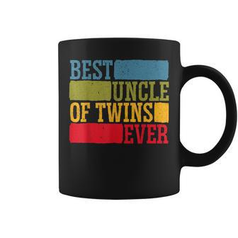 Best Uncle Of Twins Proud Uncle Best Uncle Ever Gift For Mens Coffee Mug - Seseable