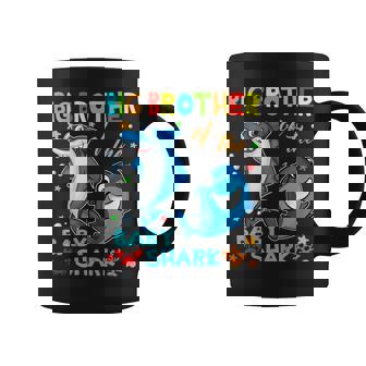 Big Brother Of The Baby Shark Birthday Big Brother Shark Coffee Mug | Mazezy
