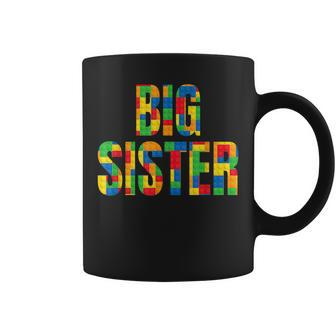 Big Sister Brick Master Builder Building Blocks Set Family Coffee Mug | Mazezy CA