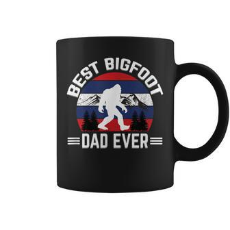 Bigfoot  For Men Best Bigfoot Dad Ever Coffee Mug