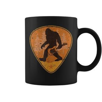 Bigfoot Guitar Sasquatch Yeti Guitarist Music Men Coffee Mug | Mazezy