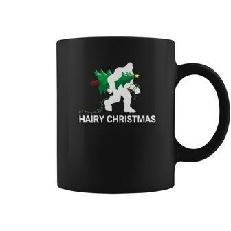 Bigfoot Hairy Christmas Holiday Sasquatch Funny Gift Coffee Mug - Thegiftio UK