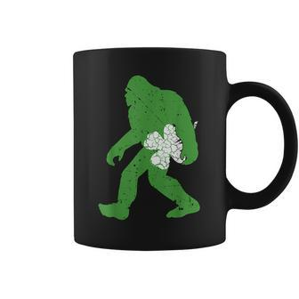 Bigfoot St Patricks Day Irish Bigfoot Coffee Mug - Seseable