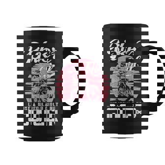 Biker Girl For Women Motorcycle Riding Lover Girls Gift For Womens Coffee Mug | Mazezy