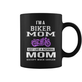 Biker Mom For Motorcycle And Chopper Rider Mother Coffee Mug | Mazezy