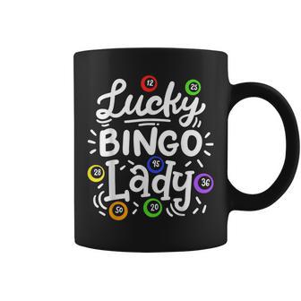 Bingo Lucky Bingo Lady Coffee Mug | Mazezy