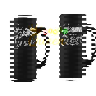 Bingo Queen Lucky Bingo Grandma Gambling Mothers Day Coffee Mug | Mazezy