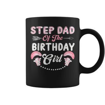 Birthday Cow Step Dad Of The Birthday Girl Farming Barnyard Coffee Mug | Mazezy