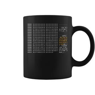 Bitcoin Genesis-Block Code Coffee Mug - Seseable