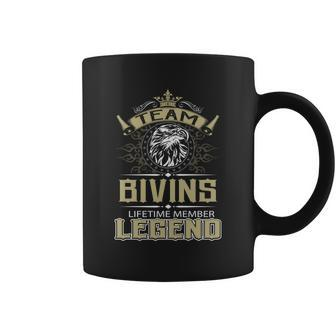 Bivins Name - Bivins Eagle Lifetime Member Coffee Mug - Seseable