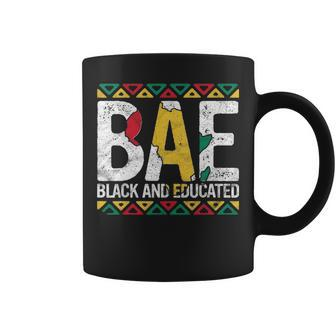 Black And Educated Bae Gift Pride History Month Teacher Coffee Mug - Seseable