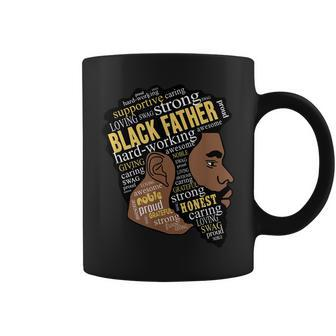 Black Father Black Lives Matter Black Dad Fathers Day Coffee Mug | Mazezy