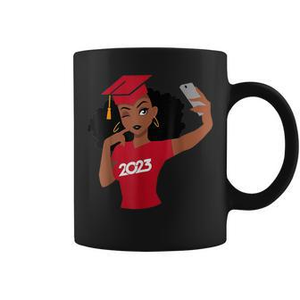 Black Girl Graduation 2023 African American Black Funny Coffee Mug - Thegiftio UK