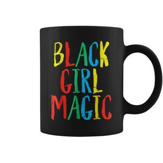 Black Girl Magic Afro African Pride Black History Month Coffee Mug - Seseable