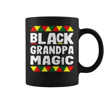 Black Grandpa Magic Black History Month Africa Pride Coffee Mug | Mazezy