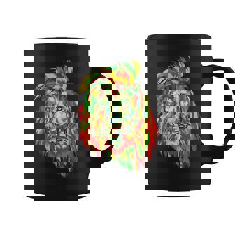 Black History African American Colors Flag Lion Junenth Coffee Mug - Thegiftio UK
