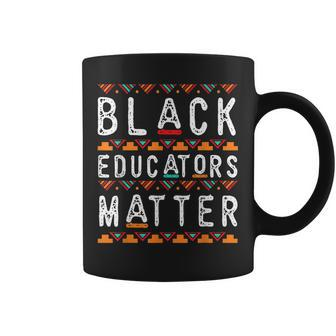 Black History Black Educators Matter Melanin African Pride V2 Coffee Mug - Seseable