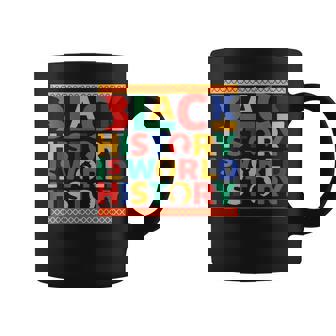 Black History Is World History African American Pride Coffee Mug | Mazezy