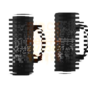 Black History Month 2022 Black History 365 Melanin Pride Coffee Mug - Seseable