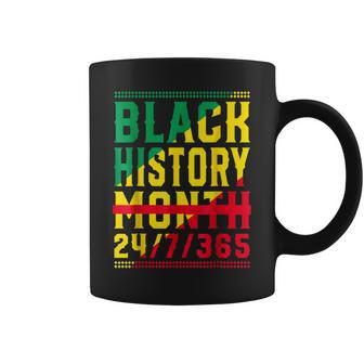 Black History Month 247365 Pride Afro African American Coffee Mug - Seseable