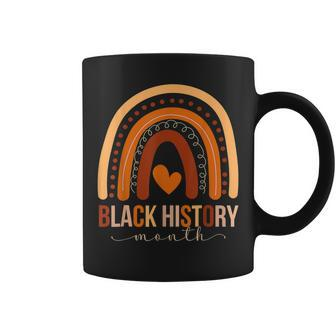 Black History Month Melanin Rainbow Skin Tones Black Girls Coffee Mug - Seseable