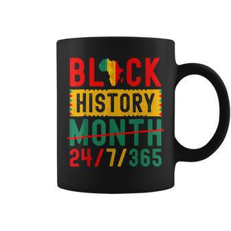 Black History Month One Month Cant Hold Our History 24-7-365 Coffee Mug - Thegiftio UK