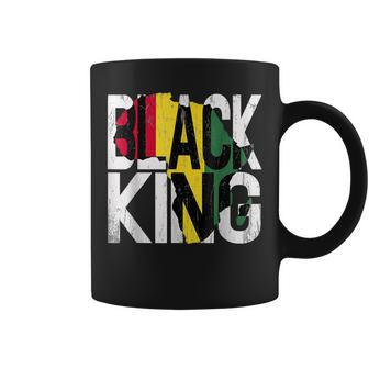 Black King Black History Month African American Pride Coffee Mug - Seseable