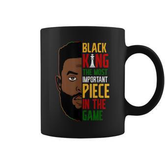Black King Most Important Piece Black History Melanin Africa Coffee Mug - Seseable