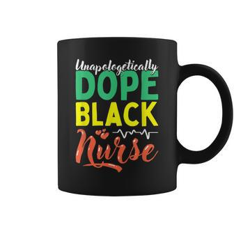 Black Nurse Costume Black History Month V2 Coffee Mug - Seseable