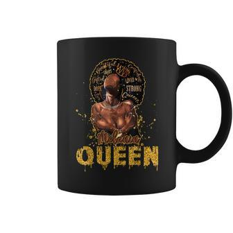 Black Queen Melanin Queen I Am Black Melanin History Month Coffee Mug - Seseable