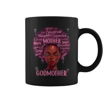 Black Women Godmother Mom African American Happy Mothers Day Coffee Mug - Thegiftio