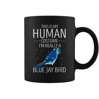 Blauhäher Menschliches Kostüm Tassen, Stellers Jay Tierisches Design - Seseable