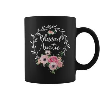 Blessed Auntie Mothers Day Blessed To Be Called Aunt Coffee Mug - Seseable