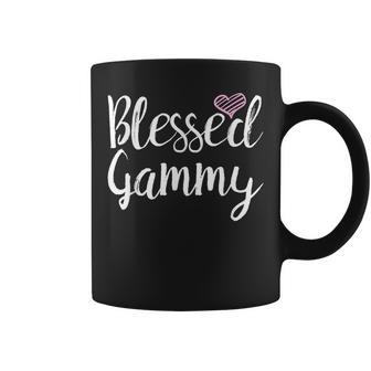 Blessed Gammy T Grandma Gifts Coffee Mug | Mazezy
