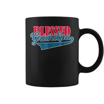 Blessed Grandpa Christians Gift For Mens Coffee Mug | Mazezy