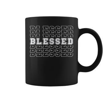 Blessed Grateful Success Coffee Mug - Seseable