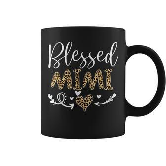 Blessed Mimi Leopard Mothers Day Mom Grandma Coffee Mug - Thegiftio UK