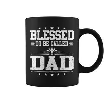 Blessed To Be Called Dad Funny Papa Fathers Day Coffee Mug - Thegiftio UK