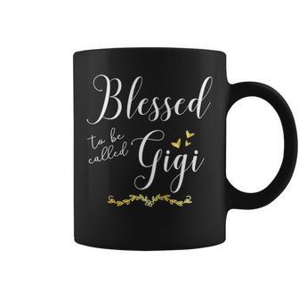 Blessed To Be Called Gigi Grandma Women Mothers Day Coffee Mug - Seseable