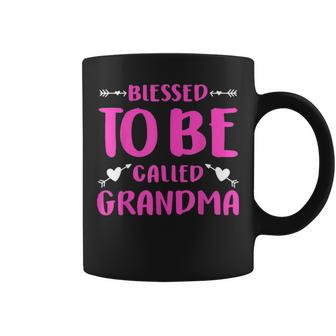 Blessed To Be Called Grandma Mothers Day Gift Women Mama Coffee Mug - Seseable